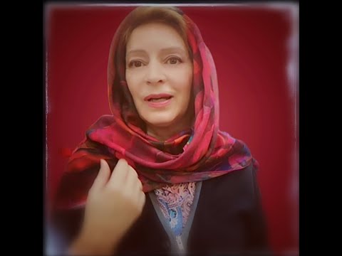 Видео: Платок в размере 115х115, продолжение. Павловопосадские платки в Минске. Светлана