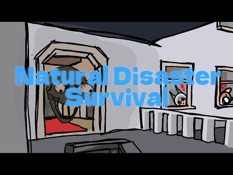 Видео: Снова сыграли в -Natural Disaster Survival- с друзьями