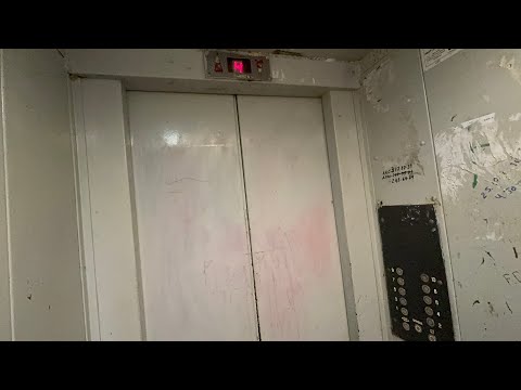 Видео: Лифт МЛМ ~1999 г. в. V=0.71 м/с Q=400 кг @ Ул. Сергея Есенина, 33 к2