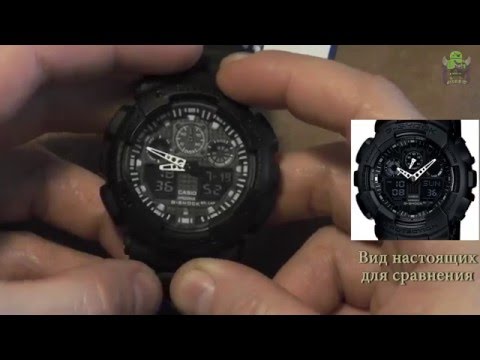 Видео: Почти настоящие часы Casio G-Shock GA-100: обзор, настройка, внутренности