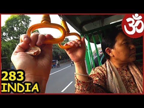 Видео: INDIA  Delhi Еда Сизлер в Тибетской деревне. сколько зарабатывает рикша?