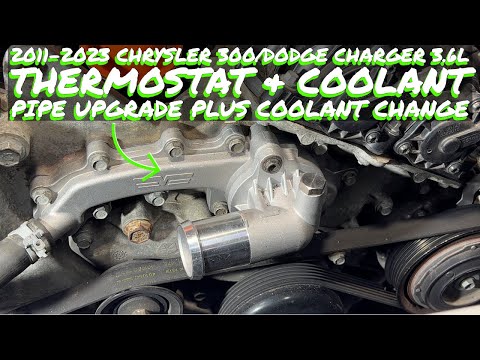 Видео: Модернизация корпуса термостата и трубки охлаждающей жидкости для Chrysler 300/Dodge Charger 2011...