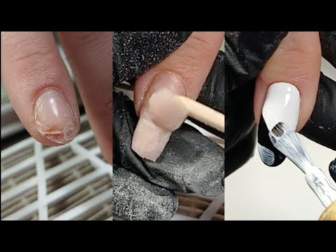 Видео: Погана база. Відшарування гелю від бази. Художній малюнок гель-лаками.