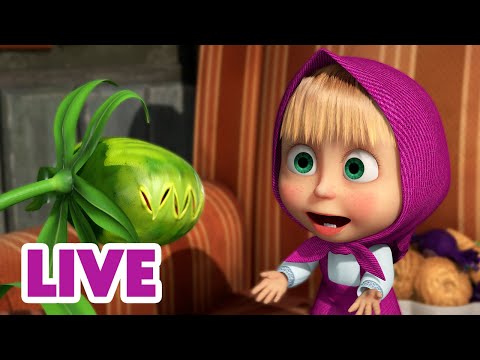 Видео: 🔴 LIVE 🎬 Маша та Ведмідь 💡 Без образ? 🤝 Мультики для дітей