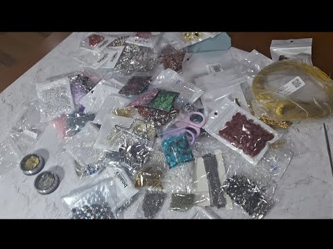 Видео: Распаковка материалов для творчества с AliExpress 2 кг