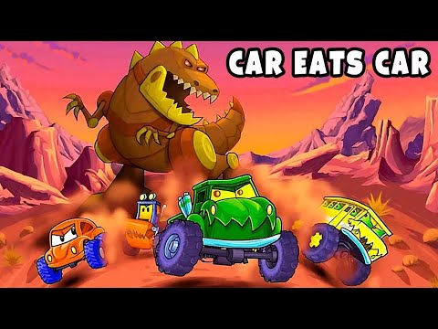 Видео: Car Eats Car 4 #1 РЕАЛЬНЫЕ СОСТЯЗАНИЯ 🤣