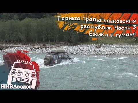 Видео: Ёжики в тумане. Экспедиция "Горные тропы кавказских республик". Часть 3