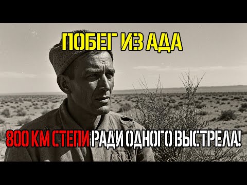 Видео: 800 КМ ПО СТЕПИ: ПОБЕГ из Степлага и 5 ЛЕТ МЕСТИ за жену!