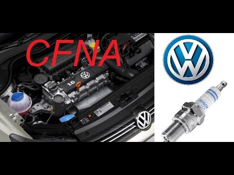 Видео: CFNA (VW Jetta, Polo Sedan, Skoda Fabia) - Замена свечей зажигания