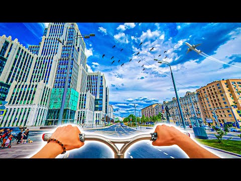 Видео: ОТ ПЕРВОГО ЛИЦА ГЛАЗАМИ СУМАСШЕДШЕГО САМОКАТЕРА | НАШЛИ НОВЫЕ СПОТЫ МОСКВЫ !