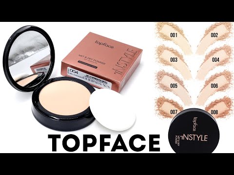 Видео: Крем-пудра TOPFACE wet & dry powder. Турецкая звезда?