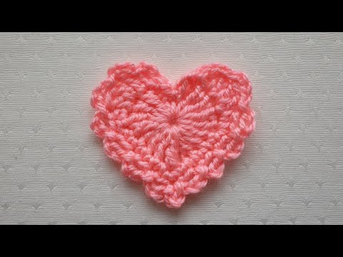 Видео: Вязаное Сердце. Вязание крючком / Crochet Heart