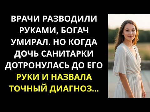 Видео: Врачи разводили руками, богач умирал. Но когда дочь санитарки дотронулась до его руки и назвала