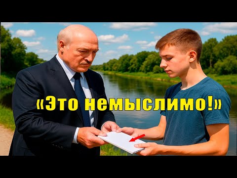 Видео: "Это не нормально!" - Лукашенко проверил качество воды