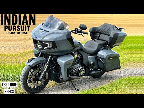 Видео: Тест-драйв Indian Pursuit Dark Horse и характеристики