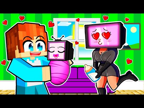 Видео: Я СТАЛ ПАПОЙ ТВ ВУМЕН В МАЙНКРАФТ! СЕМЬЯ ТВ ВУМЕН! КРАСЯ TV WOMAN MINECRAFT