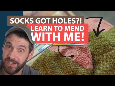 Видео: Мое путешествие с носками из 100% шерсти… и мы вместе учимся ШТАПАТЬ НОСКИ!