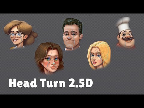 Видео: Spine 2D Туториал : Риг лица #1 | Риггинг лица 2.5D