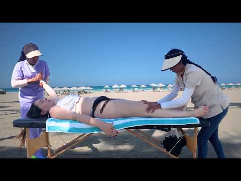 Видео: Чему вас не учат в Венесуэле: массаж на острове Маргарита