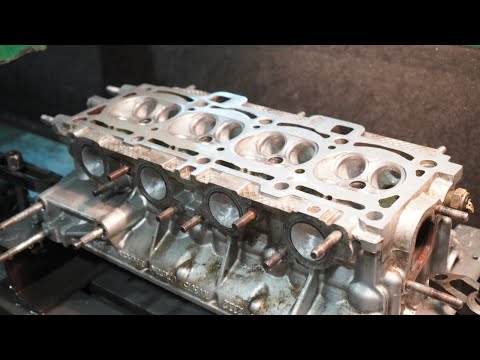 Видео: Сборка нового мотора в Ладу Приору после краша. Портинг гбц. Часть 1