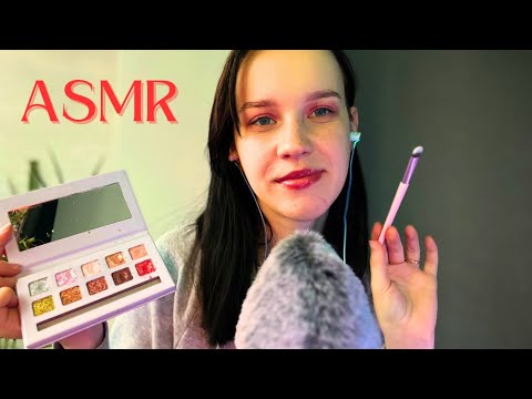 Видео: ASMR❄️Сделаю тебе новогодний макияж🎅🏻АСМР