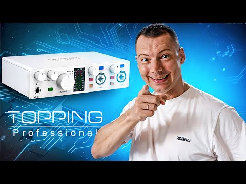 Видео: Аудио интерфейс, звуковая карта TOPPING E2x2 (OTG) Большой тест!
