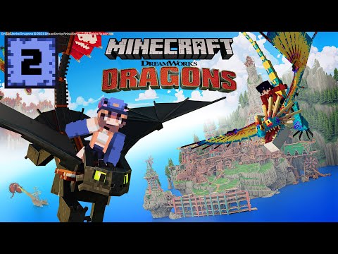 Видео: 🐉Майнкрафт, но МЫ СТАЛИ НАЕЗНИКАМИ НА ДРАКОНАХ! #2