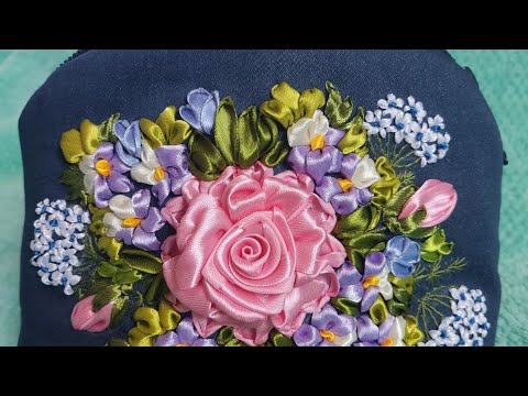 Видео: Дніпро. Малюю троянди стрічками.🌹🌿🥀