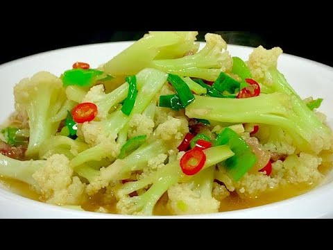 Видео: Неправильно жарить цветную капусту прямо на сковороде, сделайте еще два шага, она хрустящая и