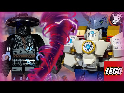 Видео: [4K] ФИНАЛ ПЕРВОЙ ВОЛНЫ | 71834 Ультра комбо-робот Зейна | ЛЕГО Ниндзяго 19 (3-й) сезон - ОБЗОР