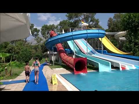 Видео: Турция, Анталия Кемер, территория - Amara Luxury Resort & Villas Göynük.