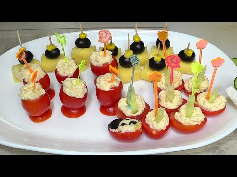 Видео: НОВИНКА!!! 4 ЗАКУСКИ на Праздничный  НОВОГОДНИЙ СТОЛ 2022 за 10 минут Гости Ахнут как ЖЕ это ВКУСНО!