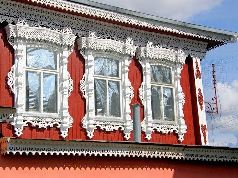 Видео: Деревянные кружева домов. Часть 3