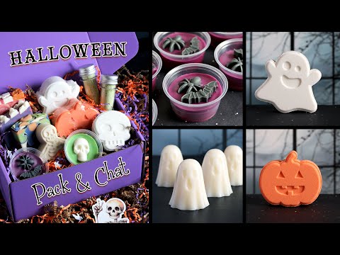 Видео: 🎃 Набор и чат на Хэллоуин! 👻💀 | MO River Soap