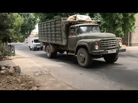 Видео: Алмалык.По ..Комсомольской,,до ,,Шарк,,