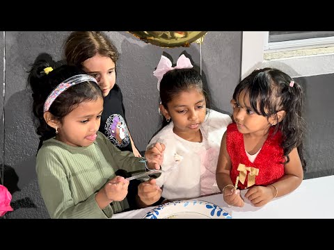 Видео: Празднование третьего дня рождения Кассандры #событиеднярождения