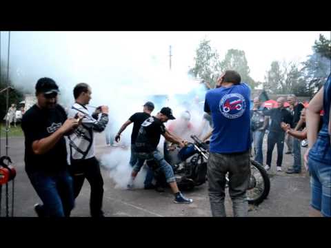 Видео: Сжигание резины "Nord Moto Fest IX-2016 Вертиевка