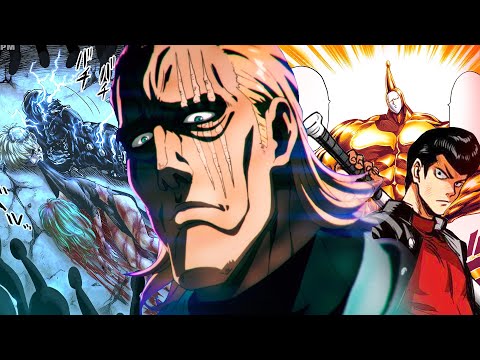 Видео: Появление Кинга и Стальной биты/ Златос против Героев S Класса | 193 глава Ванпанчмена