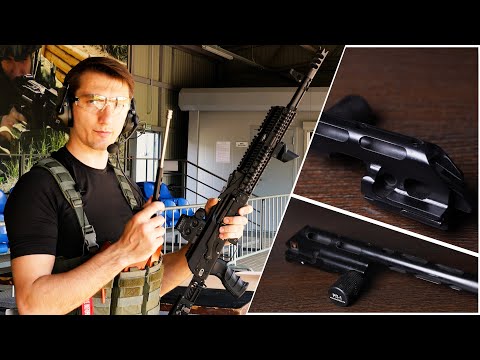 Видео: Облегчённая затворная рама L.A.C. на АК