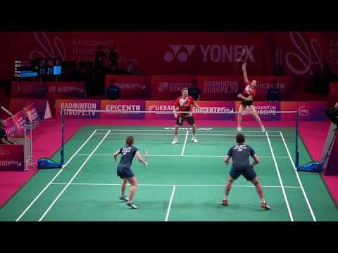 Видео: EUROPEAN BADMINTON СHAMPIONSHIP : XD final - ELLIS/SMITH [1] vs ALIMOV/DAVLETOVA [6]