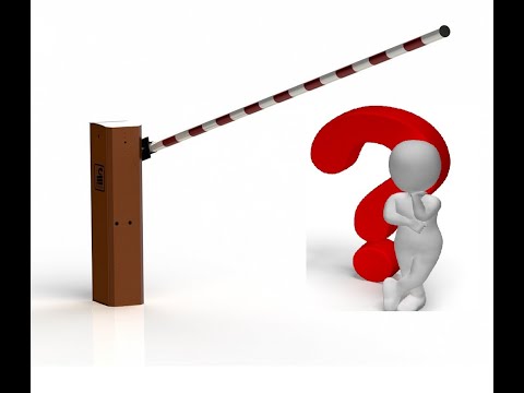 Видео: Выбор шлагбаума