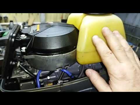 Видео: Yamaha 3 заправка от внешнего бака