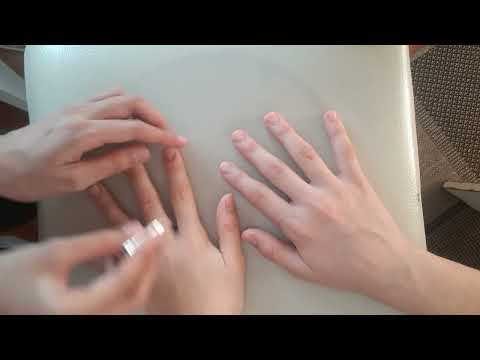 Видео: Асмр/массаж рук моей сестре💋