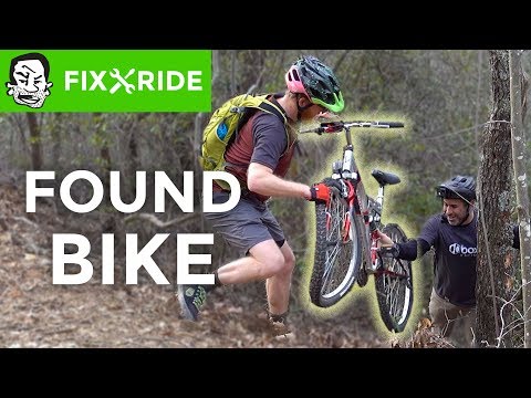 Видео: Найденный велосипед отремонтирован, на нем можно ездить и получать деньги.