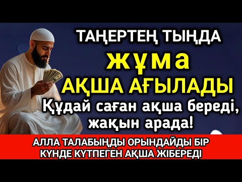 Видео: Тыңда Өте күшті дұға жұма, Алла бір күнде ойламаған ақша байлық жібереді, ризығың көбейеді 💵💰🤲✨