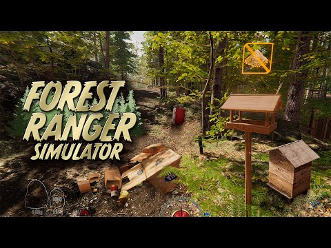 Видео: 30 МИНУТ НА УБОРКУ МУСОРА В ЛЕСУ Forest Ranger Simulator