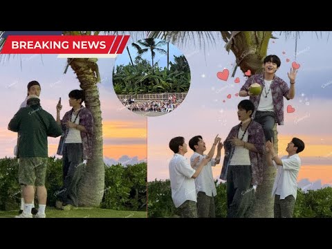 Видео: Секретный отпуск Wooga Squad на Гавайях 🌴 | Дружба Ви из BTS ценнее, чем внимание