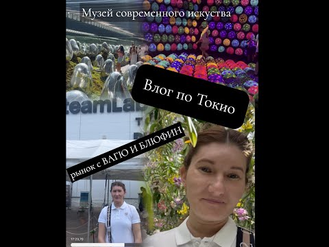 Видео: Смотрим Японию день 3:Влог Музей Teamlab planet, Гуляем по Рынку элитного тунца🇯🇵 кушаем Вагю бургер