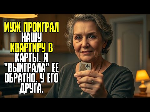 Видео: Муж проиграл нашу квартиру в карты  Я выиграла ее обратно  У его друга