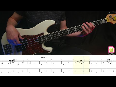 Видео: Ария - Беспечный Ангел  Bass Cover | Табы & Ноты